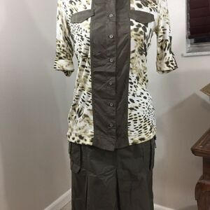 Basler Collection Black Label  2 Pc Skirt/top 36/M